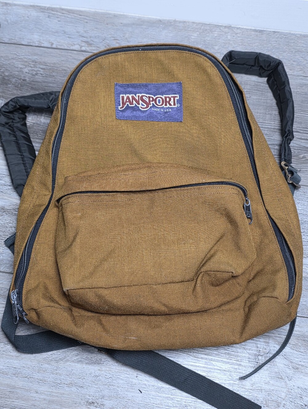 JanSport Vintage Made In The USA Canvas Backpack *READ